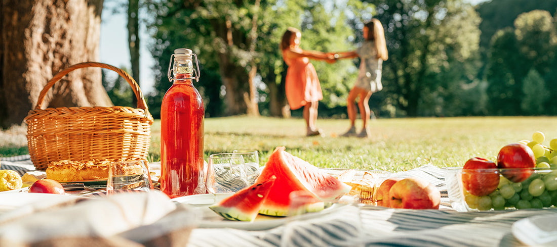 Leichte Sommergerichte mit kühlenden Lebensmitteln