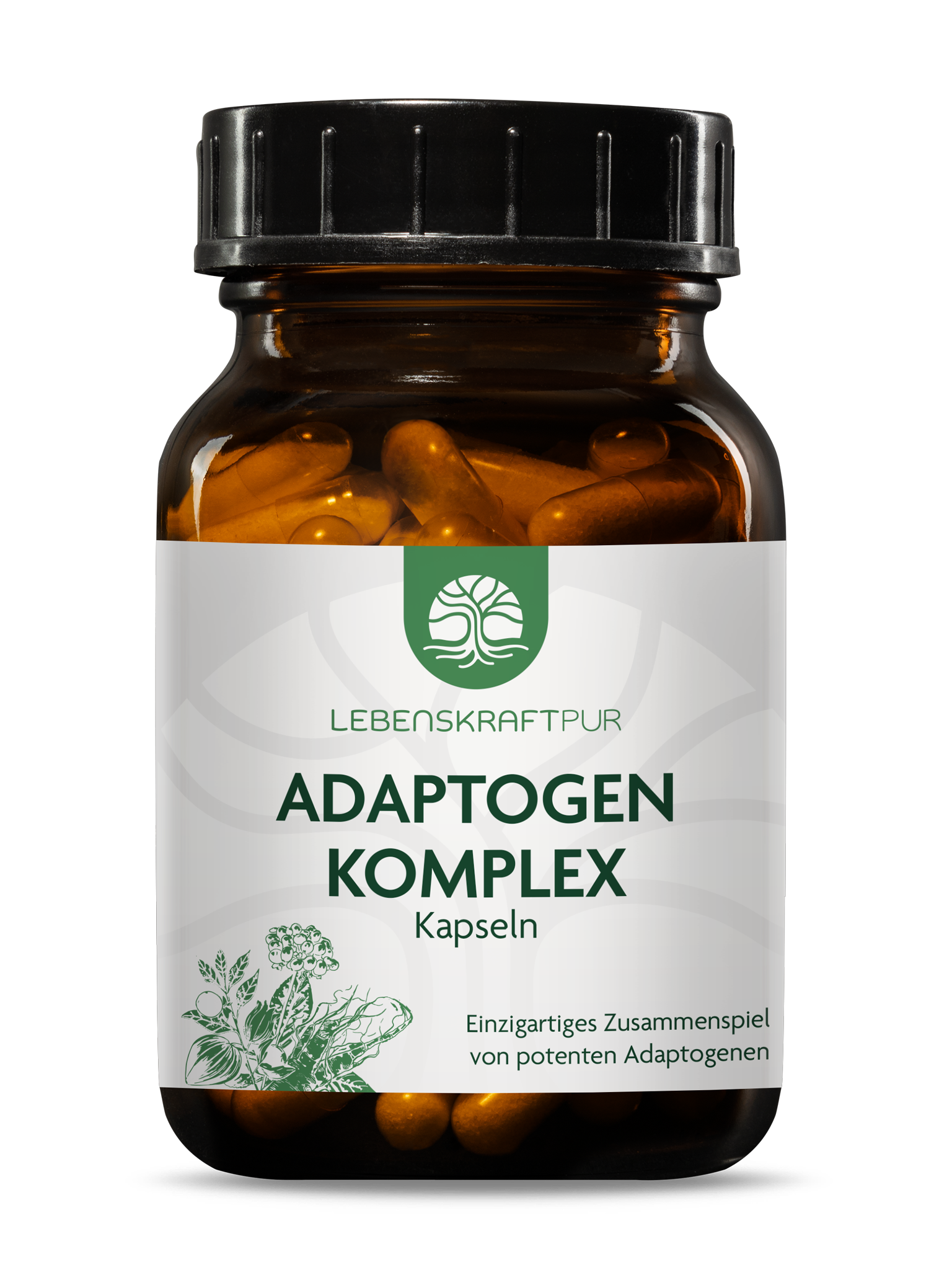 Adaptogen Komplex Kapseln