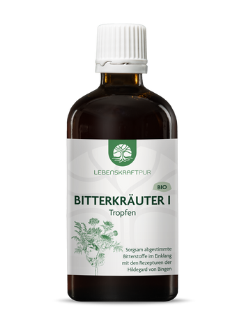 Bio Bitterkräuter I Tropfen (100 ml) von Lebenskraftpur