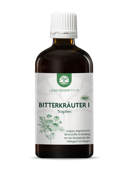 Bio Bitterkräuter I Tropfen (100 ml) von Lebenskraftpur