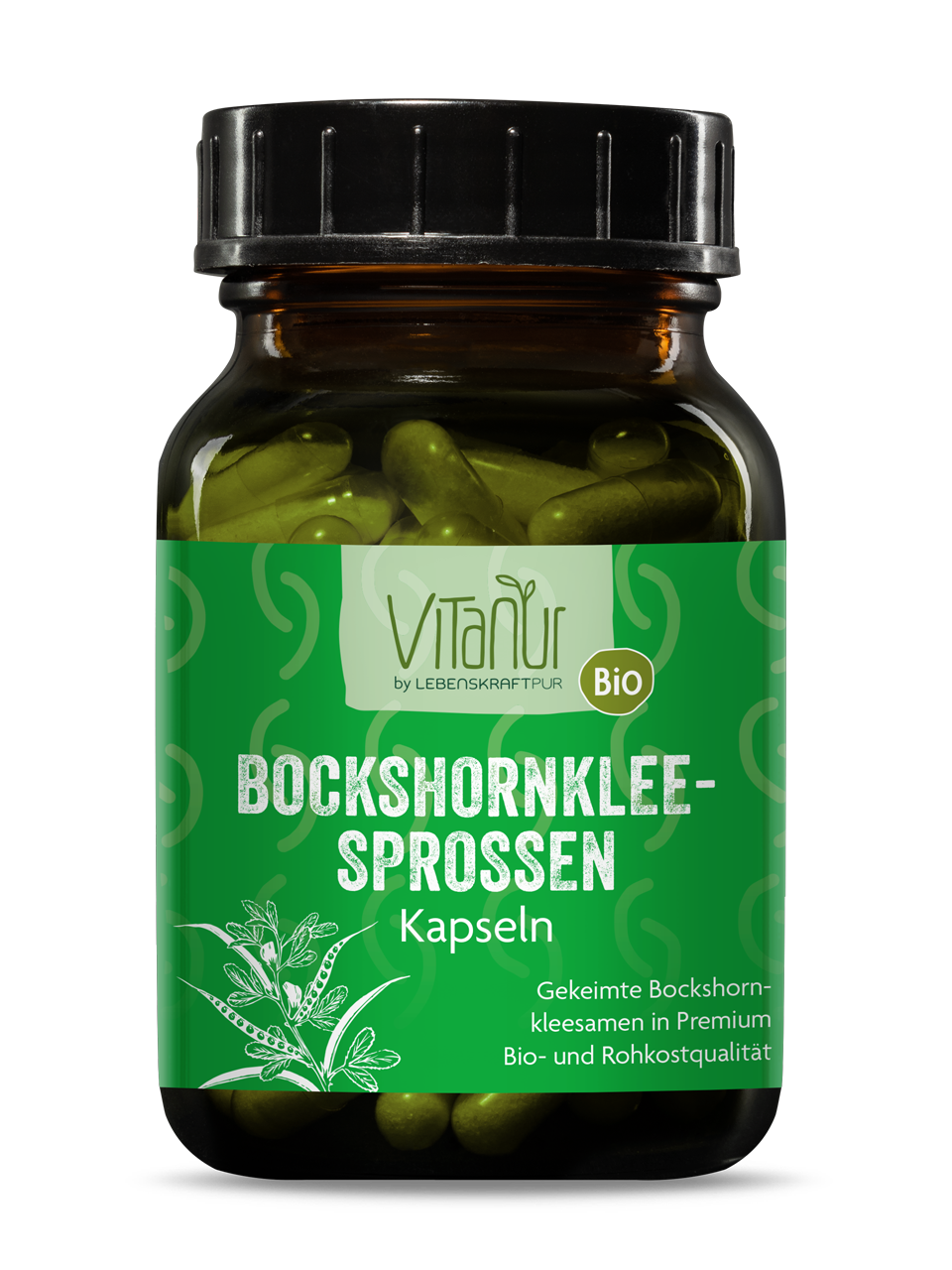 Bio Bockshornkleesprossen Kapseln von Vitanur by Lebenskraftpur