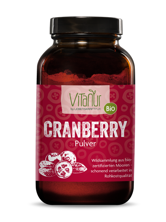 Bio Cranberry Pulver von Vitanur by Lebenskraftpur