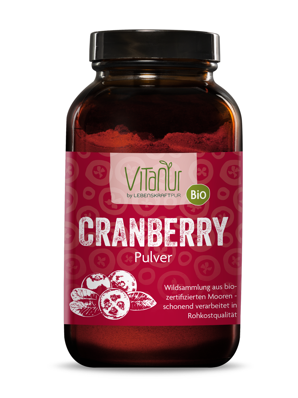 Bio Cranberry Pulver von Vitanur by Lebenskraftpur