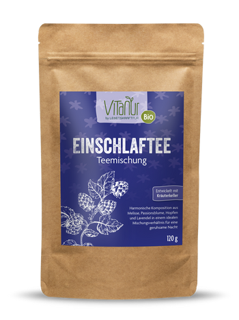 Bio Einschlaftee Teemischung von Vitanur by Lebenskraftpur