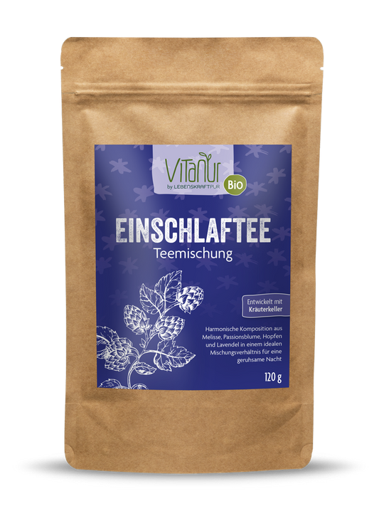 Bio Einschlaftee Teemischung von Vitanur by Lebenskraftpur