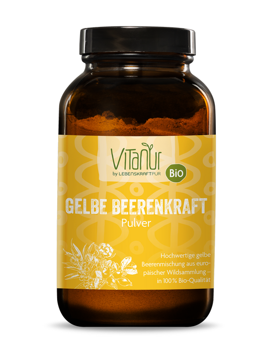 Bio Gelbe Beerenkraft Pulver von Vitanur