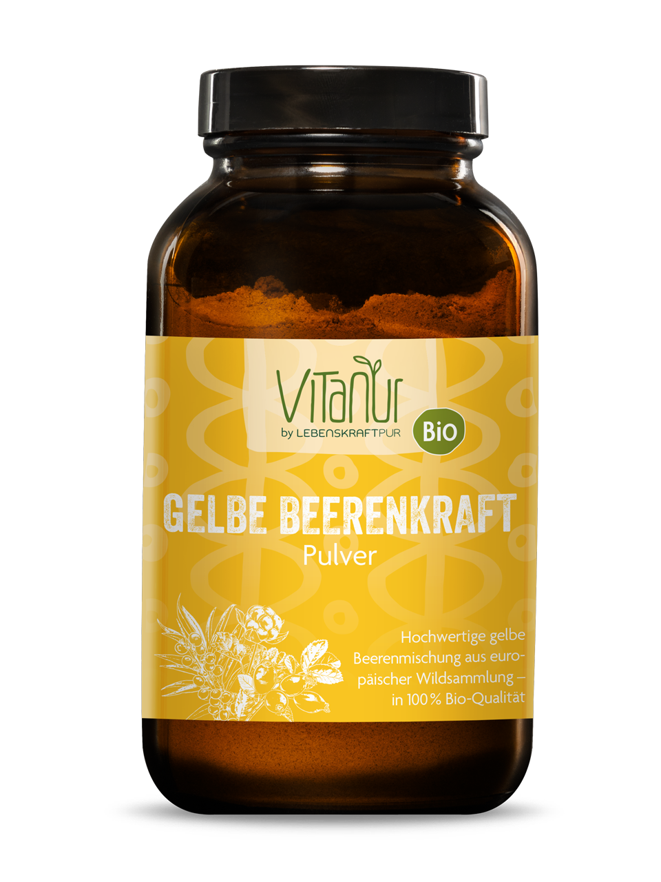 Bio Gelbe Beerenkraft Pulver von Vitanur