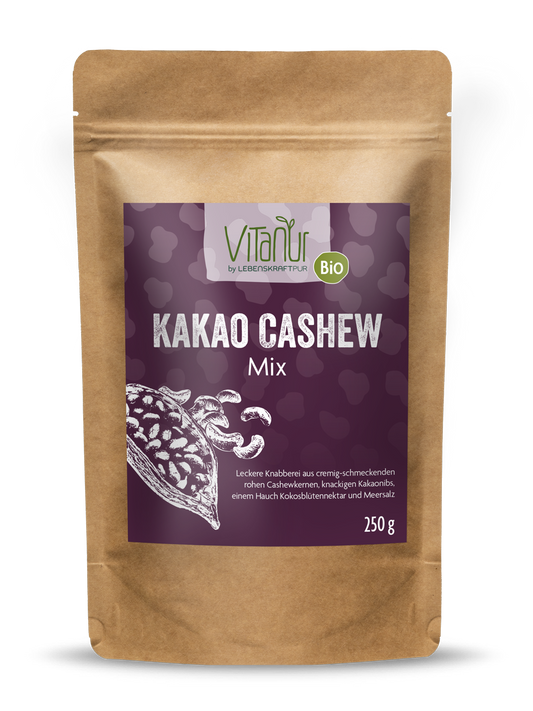 Bio Kakao Cashew Mix von Vitanur by Lebenskraftpur