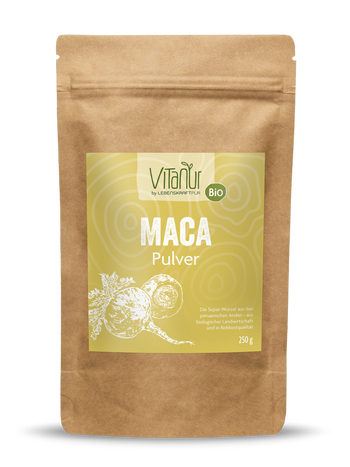 Bio Maca Pulver von Vitanur by Lebenskraftpur