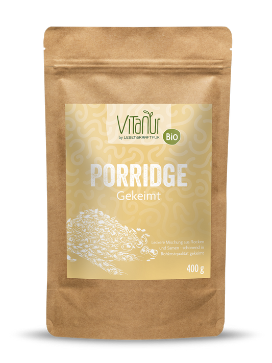 Bio Porridge Gekeimt von Vitanur by Lebenskraftpur