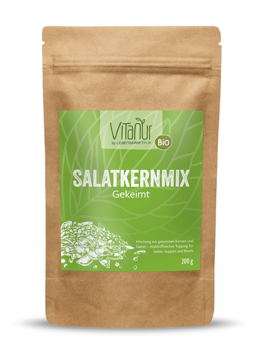 Bio Salatkernmix Gekeimt von Vitanur by Lebenskraftpur