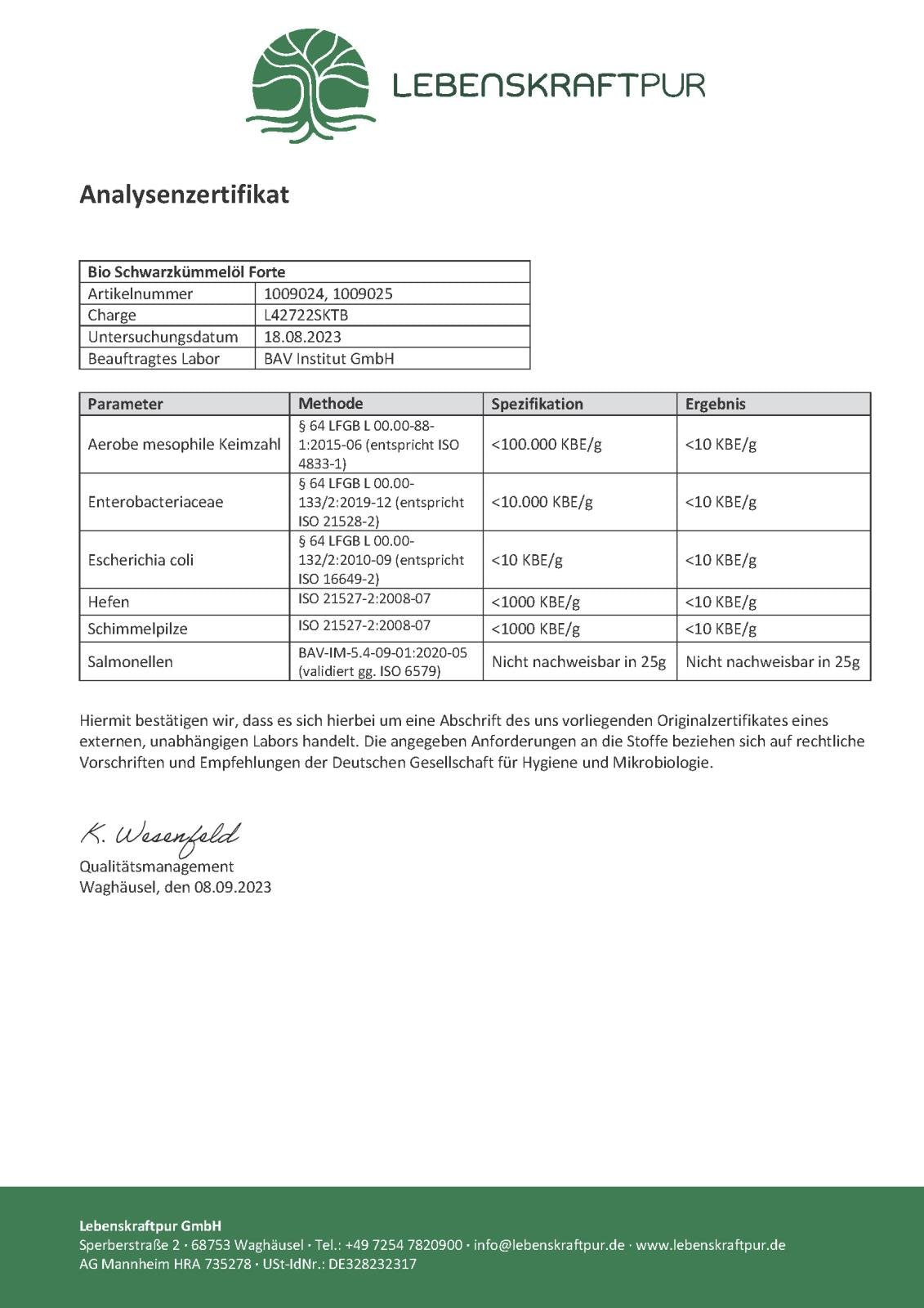 Bio_Schwarzkümmelöl_Forte_Analyse_Schadstoffe_08092023_3034