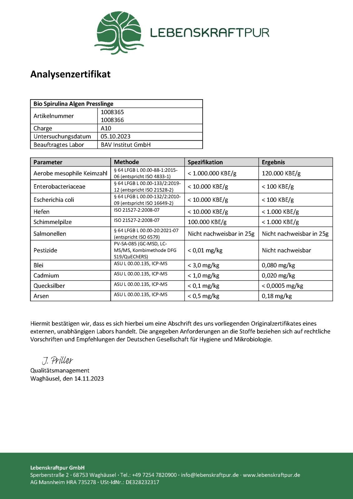 Bio_Spirulina_Algen_Presslinge_Analyse_Schadstoffe_25102023_3074