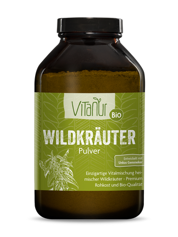 Bio Wildkräuter Pulver von Vitanur by Lebenskraftpur