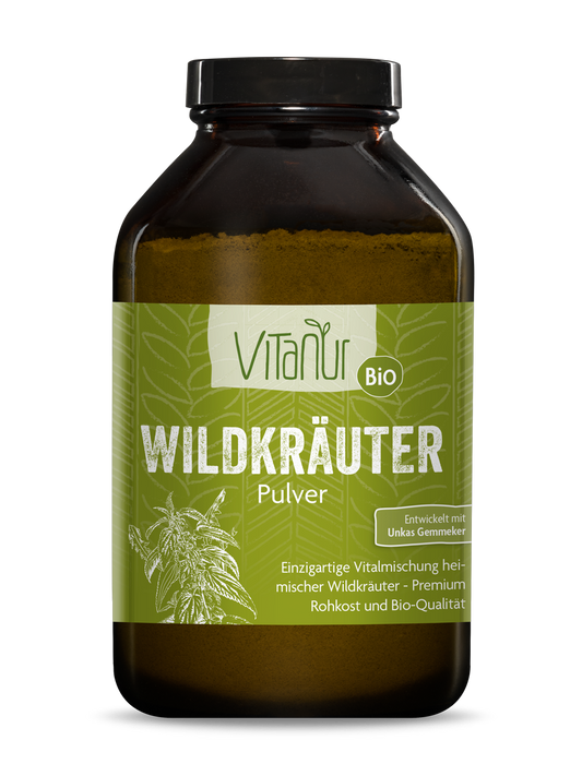 Bio Wildkräuter Pulver von Vitanur by Lebenskraftpur