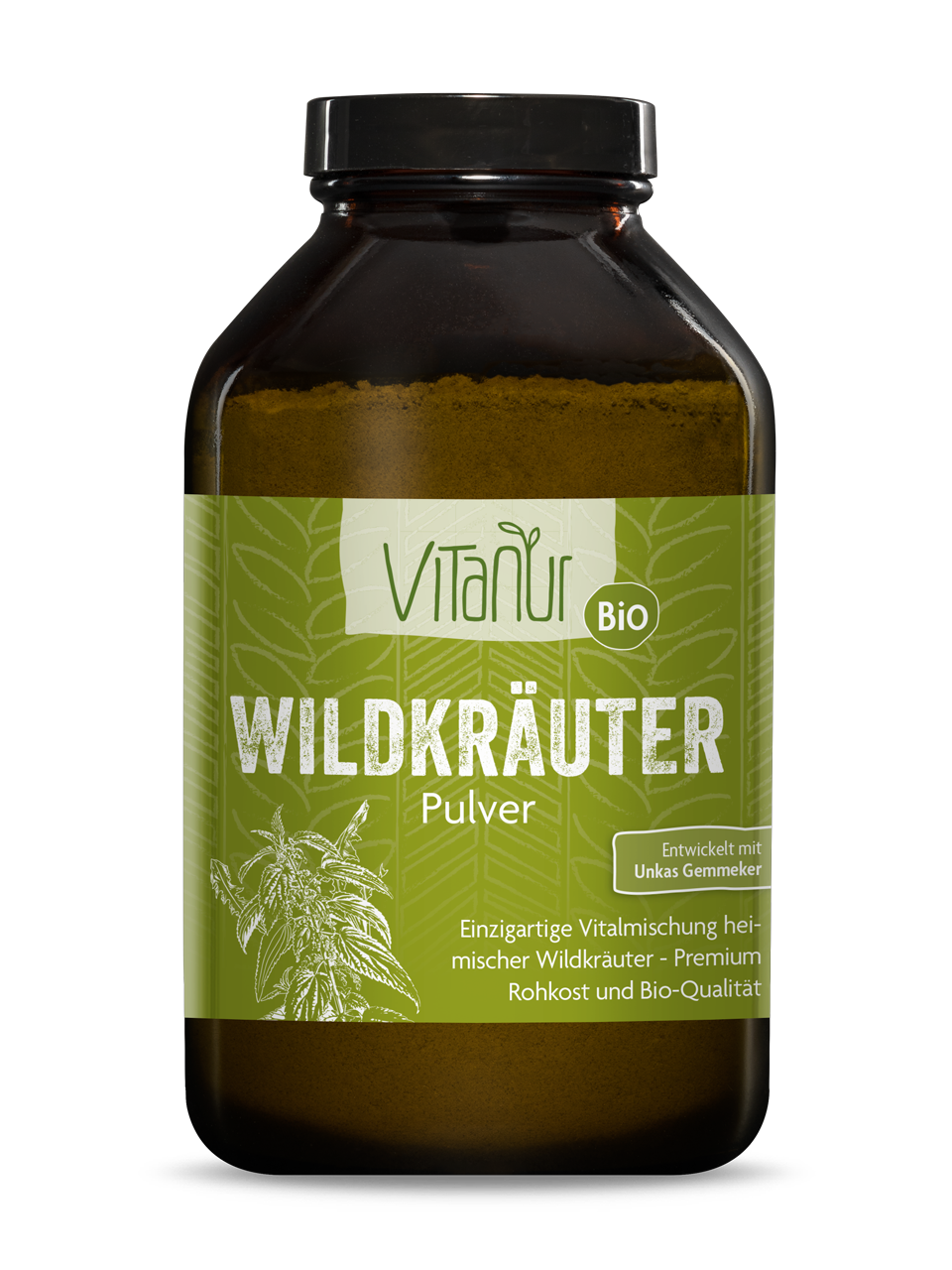 Bio Wildkräuter Pulver von Vitanur by Lebenskraftpur