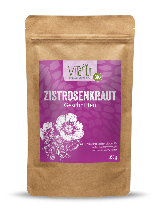 Bio Zistrosenkraut Geschnitten von Vitanur by Lebenskraftpur