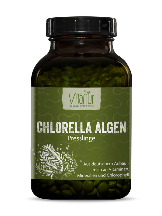 Chlorella Algen Presslinge (660 g) von Vitanur by Lebenskraftpur