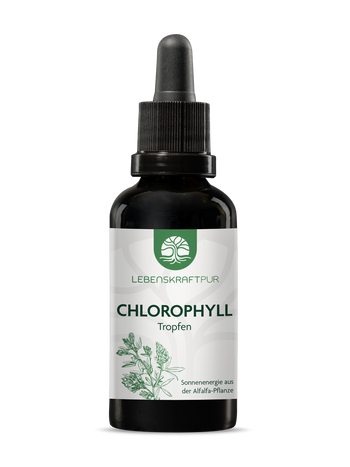 Chlorophyll Tropfen von Lebenskraftpur