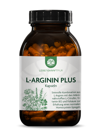 L-Arginin Plus Kapseln von Lebenskraftpur