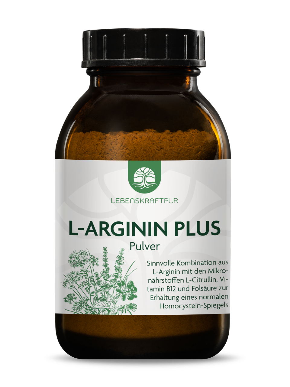 L-Arginin Plus Pulver von Lebenskraftpur