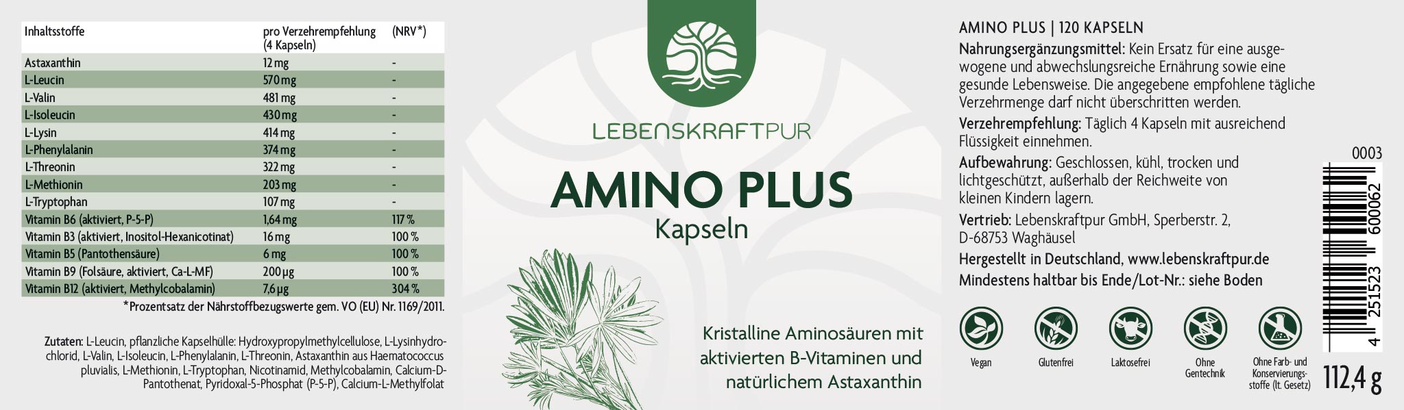 Amino Plus Kapseln