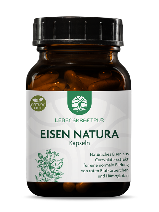 Eisen Natura Kapseln (120 Kapseln) von Lebenskraftpur