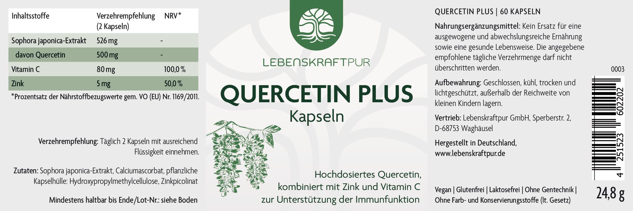 Quercetin Plus Kapseln