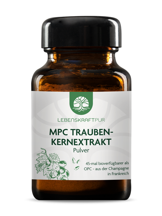 MPC Traubenkernextrakt Pulver von Lebenskraftpur