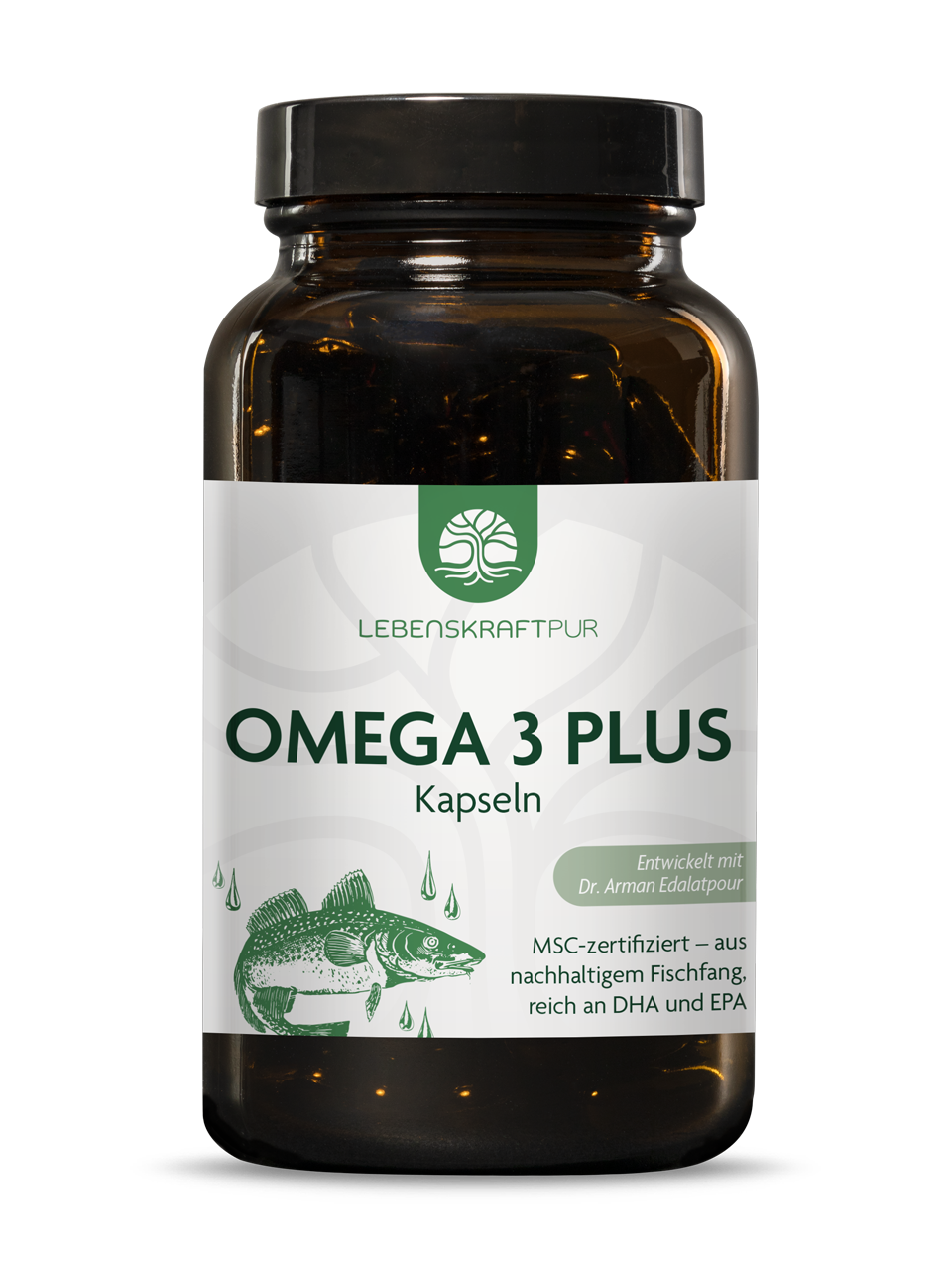 Omega 3 Plus Kapseln (120 Kapseln) von Lebenskraftpur