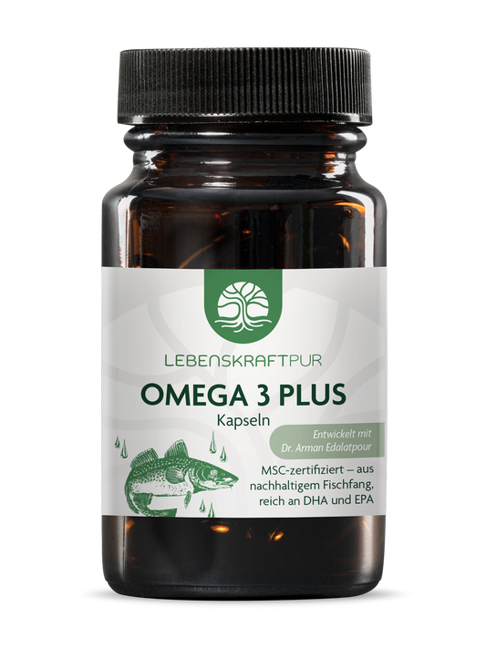 Omega 3 Plus Kapseln (30 Kapseln) von Lebenskraftpur