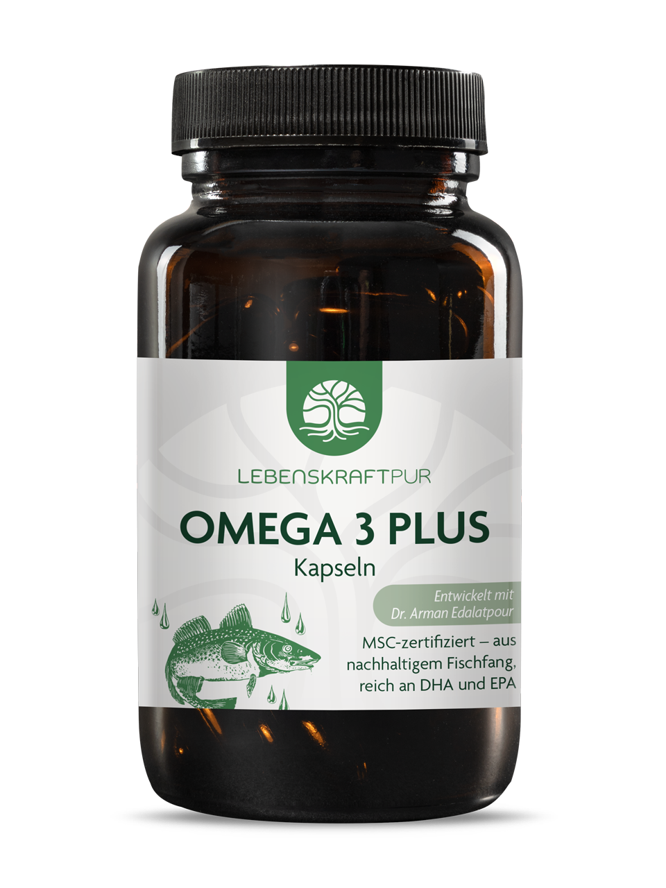 Omega 3 Plus Kapseln (60 Kapseln) von Lebenskraftpur