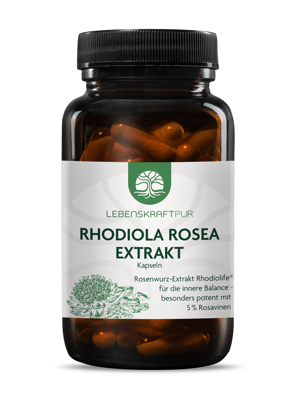 Rhodiola Rosea Extrakt Kapseln