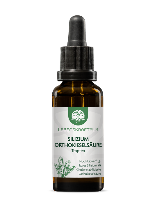 Silizium Orthokieselsäure Tropfen (30ml Tropfen) von Lebenskraftpur