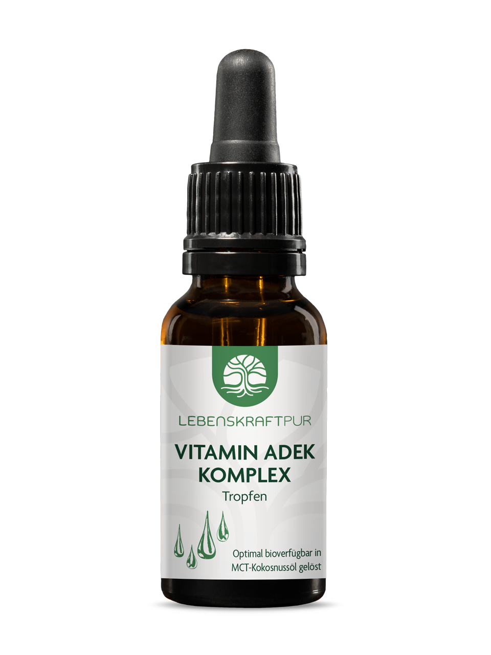 Vitamin ADEK Komplex Tropfen (20ml Tropfen) von Lebenskraftpur