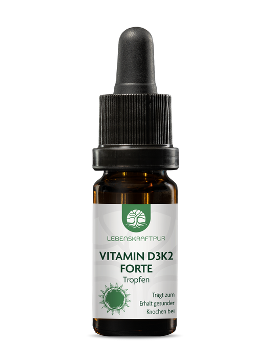 Vitamin D3K2 Forte Tropfen (10ml Tropfen) von Lebenskraftpur