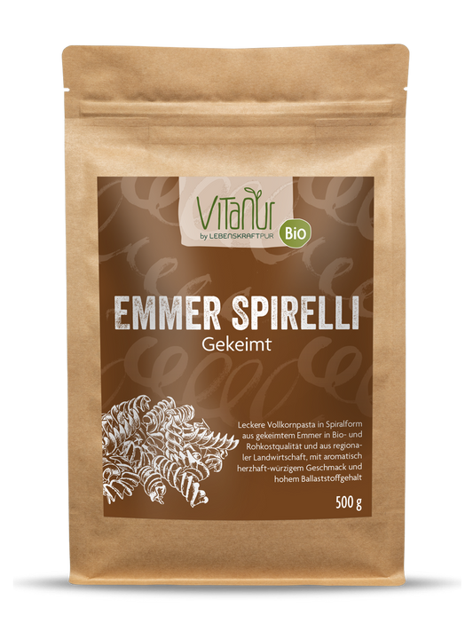 Bio Emmer Spirelli Gekeimt von Vitanur by Lebenskraftpur