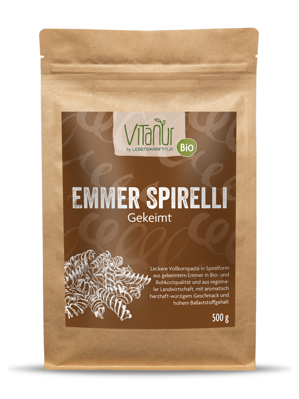 Bio Emmer Spirelli Gekeimt von Vitanur by Lebenskraftpur