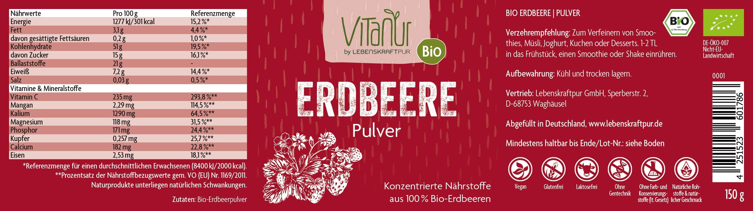 Vitanur_Bio_Erdbeere_Pulver_150g_231222_2340