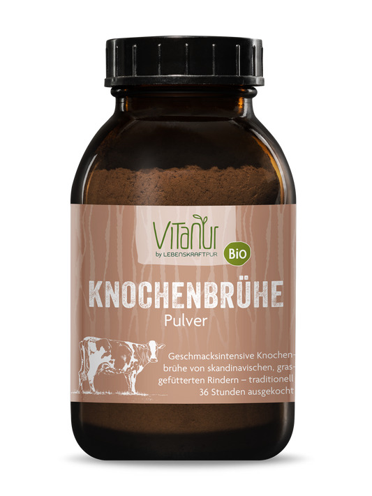 Bio Knochenbrühe Pulver von Vitanur by Lebenskraftpur