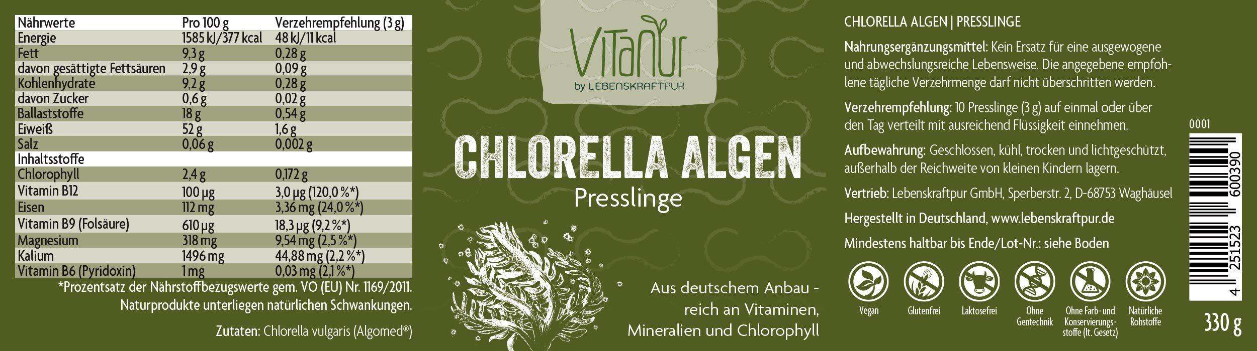 Vitanur_Chlorella_Algen_Presslinge_330g_170123_626