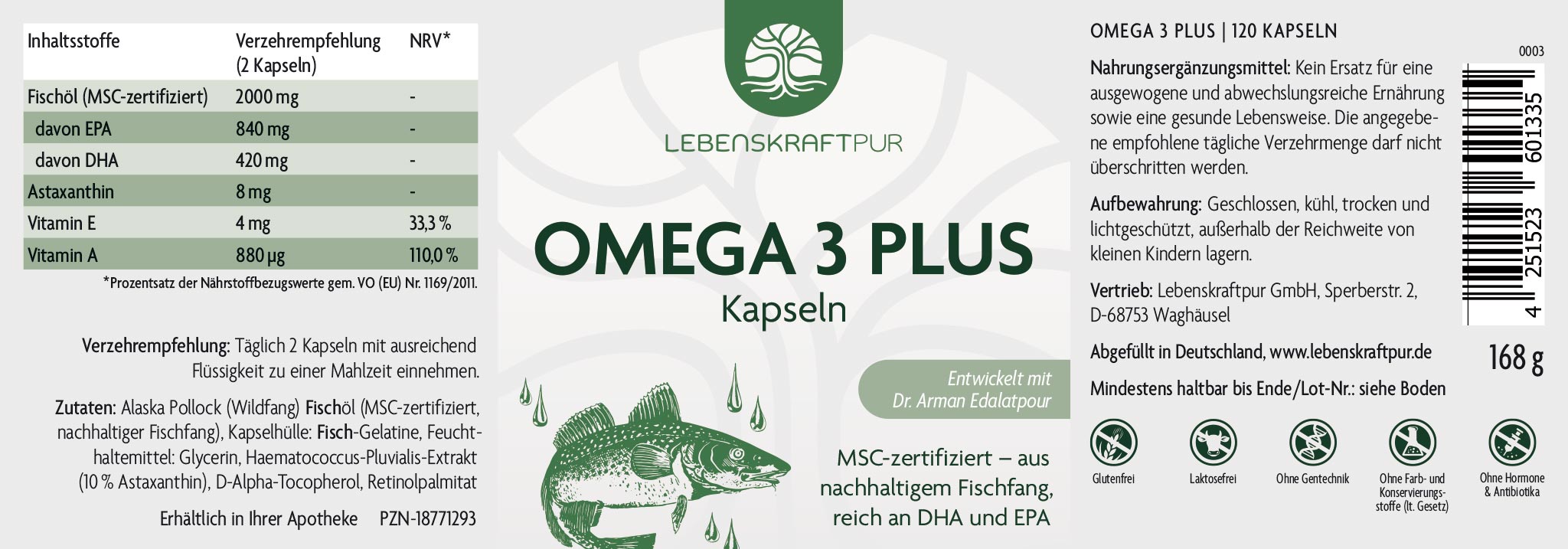 Omega 3 Plus Kapseln