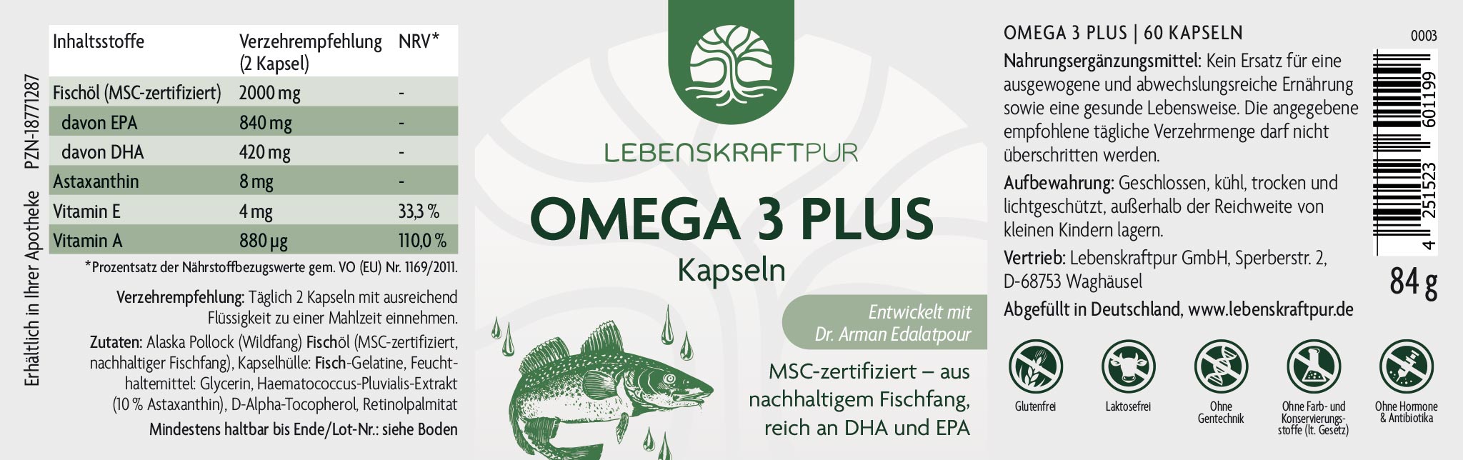 Omega 3 Plus Kapseln