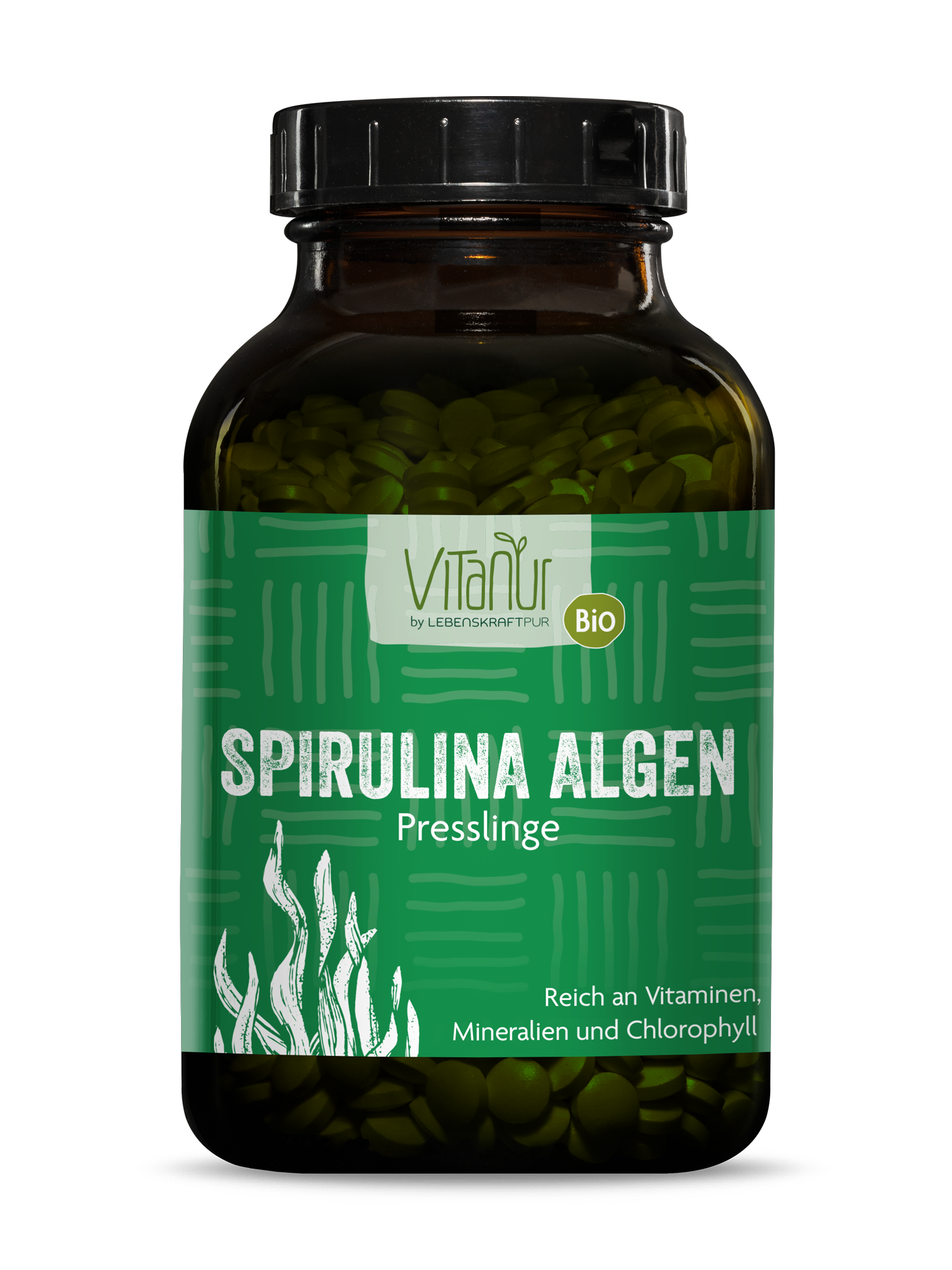 Bio Spirulina Algen Presslinge